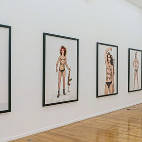 Naked War. Courtesy of Xippas gallery