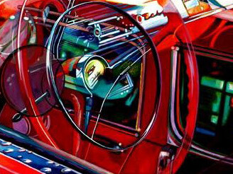 Lory Lockwood Art Display. Courtesy of AACA Museum