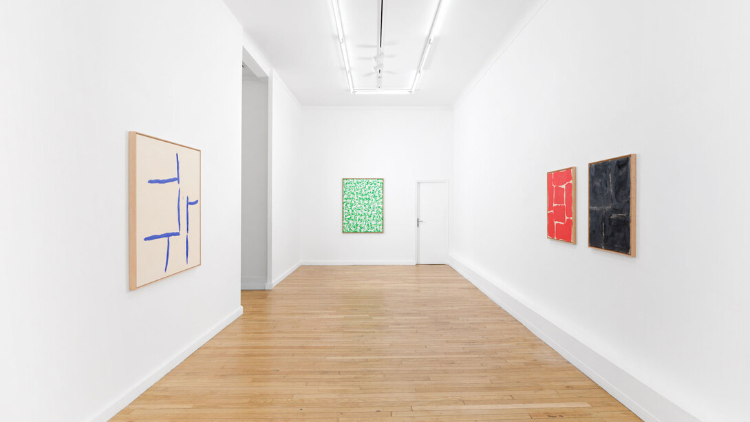 Nam Tchun-Mo, Evoke the line, exhibition view. Courtesy of Ceysson & Bénétière Gallery