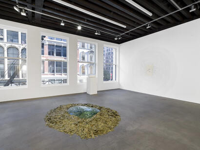 Various artists, Your patience is appreciated. An inaugural show, exhibition view. Courtesy of Marian Goodman Gallery