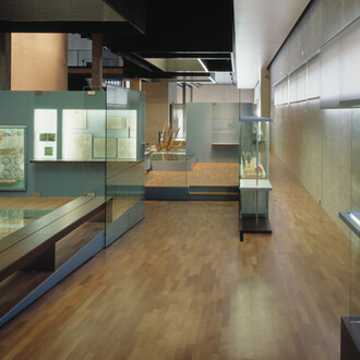 Hier… entre Méditerranée et Mer du Nord, vue de l’exposition. Avec l’aimable autorisation du Laténium