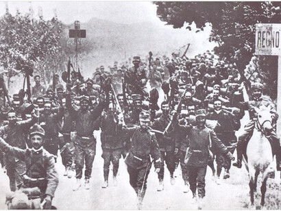 L'esercito italiano passa il confine il 24 maggio 1915