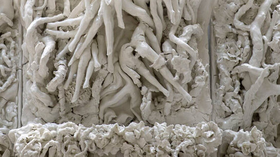 Rachel Kneebone at the V&A. Courtesy of Victoria and Albert Museum