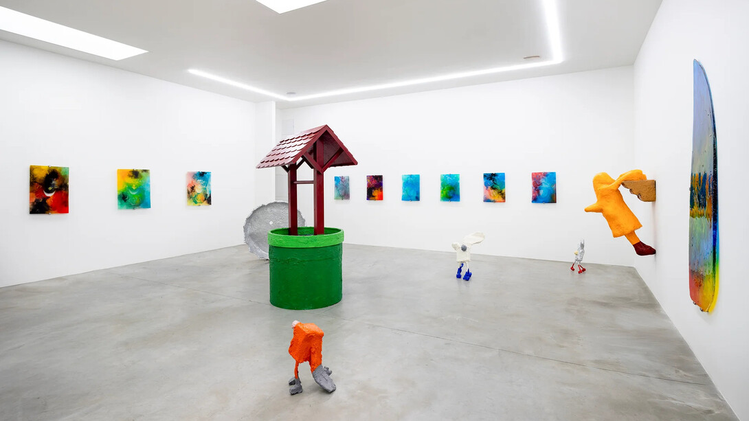 Oliver Sundqvist, Sip by sip, exhibition view. Courtesy of V1 Gallery