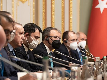 Visit of Turkish President Recep Tayyip Erdogan to Ukraine in 2022. Meeting with Ukrainian President Volodymyr Zelensky