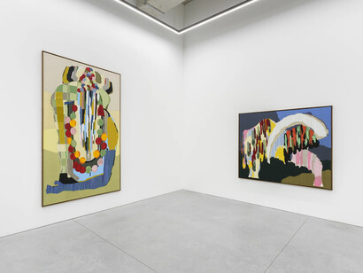 Pauline Guerrier, The guardians of the world, exhibition view. Courtesy of Stems Gallery