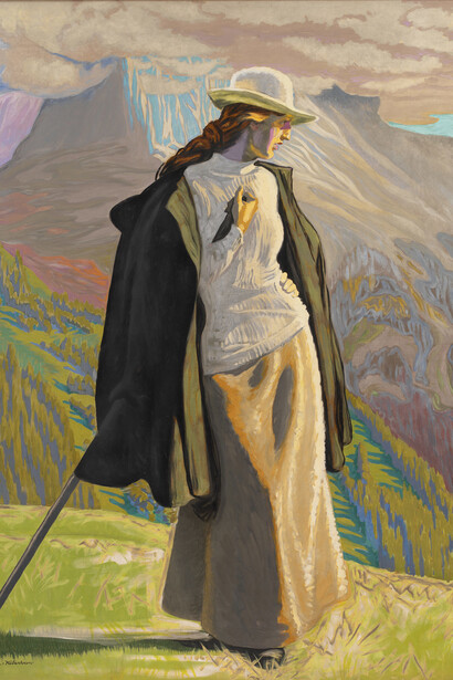 J.F. Willumsen, A Mountain Climber, 1912.