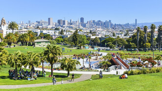 Green infrastructure successfully combines ecological and social values with other land-use values