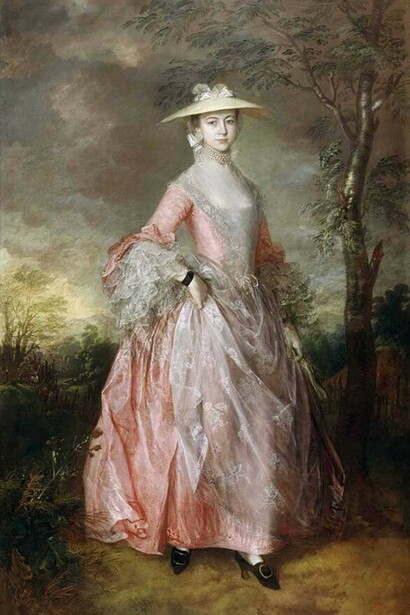 Thomas Gainsborough, Mary, Countess Howe, c. 1764