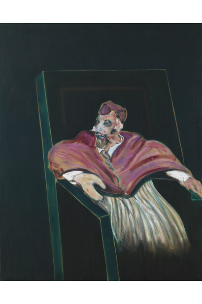 Francis Bacon, Study for a Pope III, 1961, Private Collection, © The Estate of Francis Bacon. All rights reserved, DACS, 2014