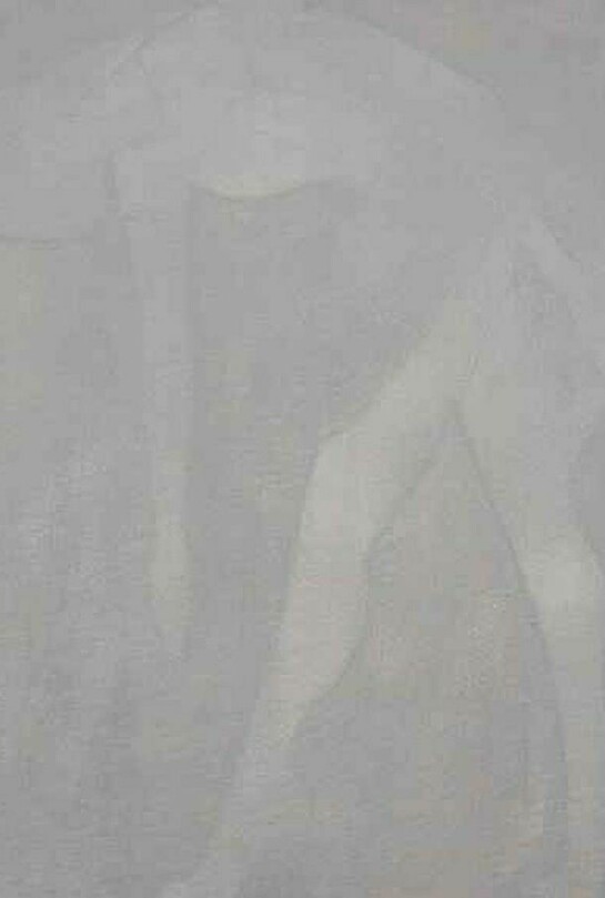 Silke Otto-Knapp, Figure (half-bending) 2009, 45x60cm