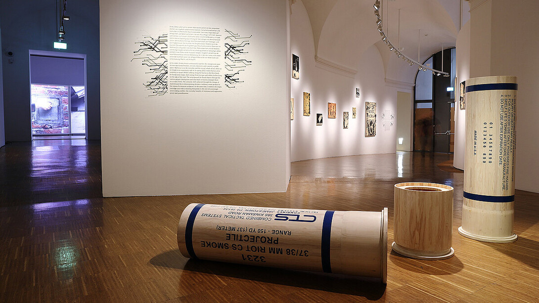 Freedom was an episode (tbc), exhibition view. Courtesy of Neue Galerie Graz