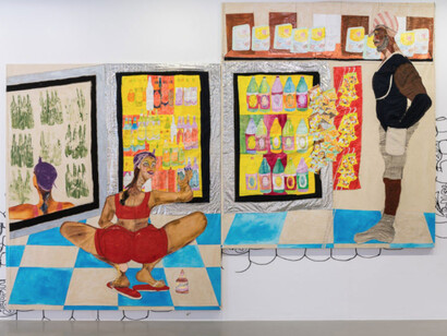 Tschabalala Self. Courtesy of Hammer Museum