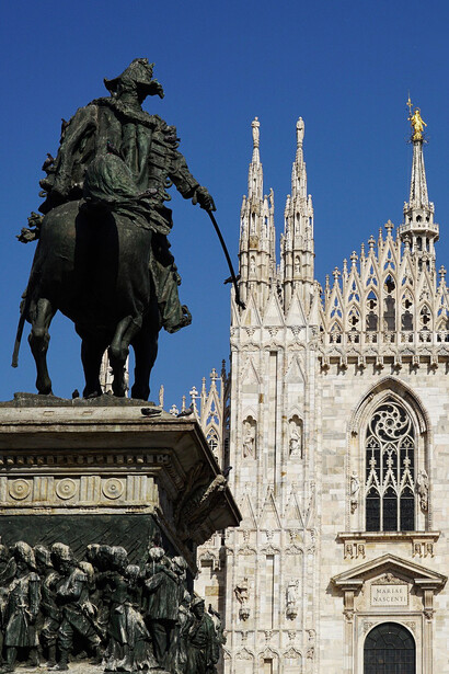Vista sul Duomo di Milano.  Photo credits Veneranda Fabbrica del Duomo 