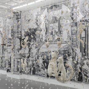 Diego Cibelli, A life ahead, exhibition view. Courtesy of Galerie Mezzanin. Photo by Annik Wetter