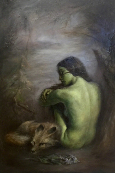 Valerie Pobjoy, Nightshade, 2017. Courtesy of Flower Pepper Gallery