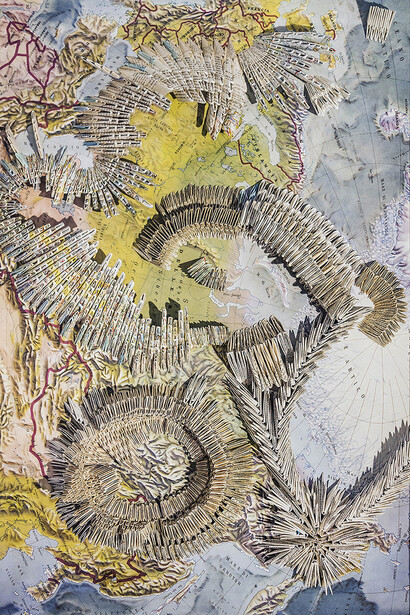 Amanda Chiarucci, Utopia. Dorsali riemerse. Russia Polo Nord, Mappa fisica del desiderio, 2016