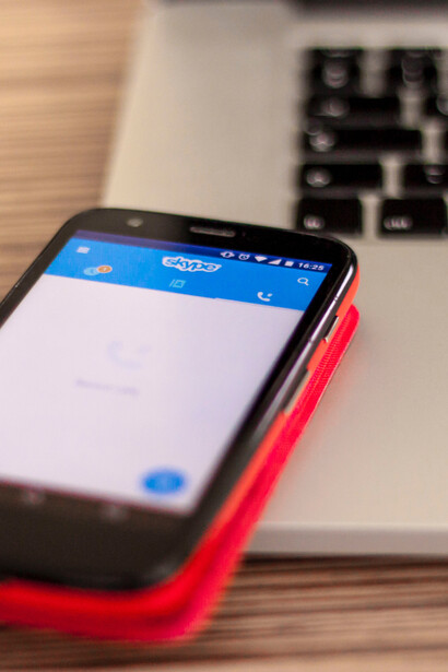 Opportunities of new media, Skype for communication