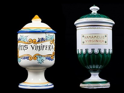 Ancient apothecary jars