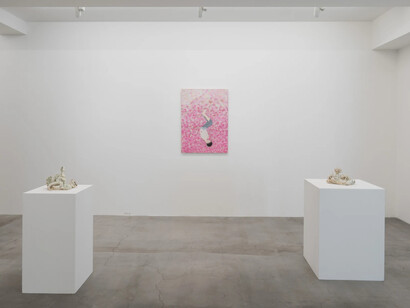 Soe Yu Nwe and Tomoko Kashiki, exhibition view. Courtesy of Ota Fine Arts