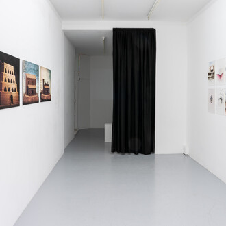 Gayle Chong Kwan, Politics of the gaze, exhibition view. Courtesy of Alberta Pane Gallery