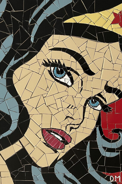 Dean Moore, Wonder Woman, 2024. Courtesy of Elisa Contemporary Art Gallery