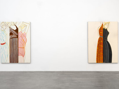 Alex Katz, The Venice paintings, exhibition view. Courtesy of Thaddaeus Ropac Gallery