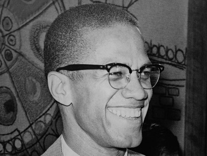 Malcom X, Muslim minister and key figure of the African American empowerment movement