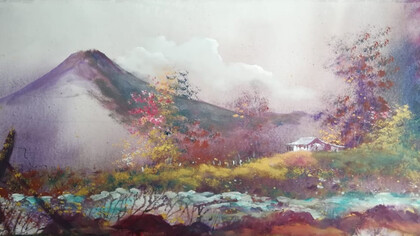 Obra de Carlos Cruz Rodríguez (detalle)