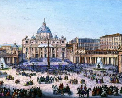 Biagio Barzotti, Benedizione Urbi et Orbi di Leone XIII, 1879