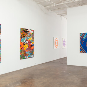 Ruben Nieto. Cartouche, Exhibition view. Courtesy of Cris Worley Fine Arts