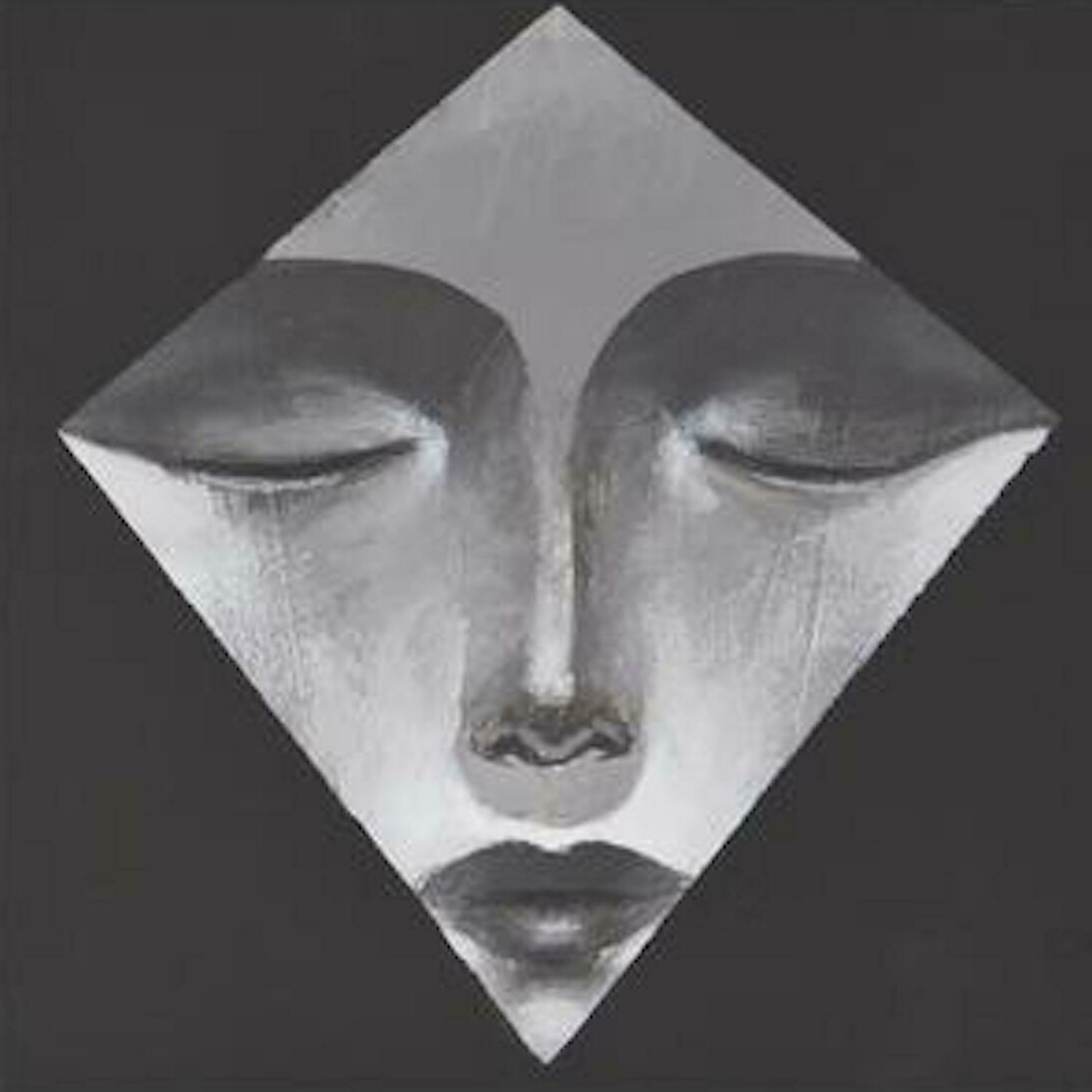 Dream 142, 2016, acrylic on wood, 15.5 x 15.5 cm each, diptych. Courtesy of Ayyam 