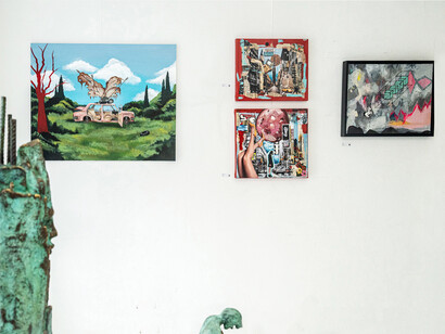 Various artists, Don’t stop me now, exhibition view. Courtesy of Galeria Azur