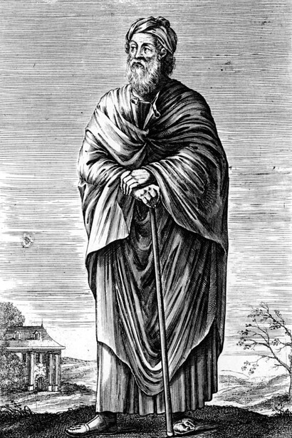 Jenófanes, grabado del siglo XVII