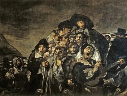 Francisco Goya, Quinta del Sordo, particolare
