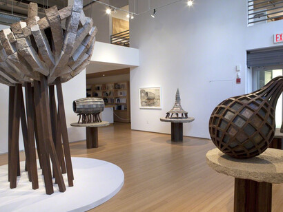 Ilan Averbuch, Exhibition view. Courtesy of Nancy Hoffman Gallery