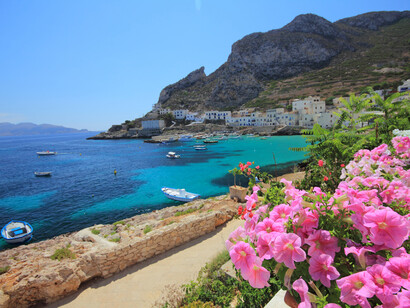 Isola di Levanzo in Sicilia