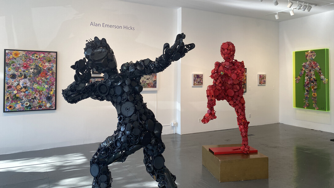 Alan Emerson Hicks, Better world, exhibition view. Courtesy of SoNa Chicago Contemporary Art