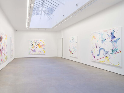 Fiona Rae. Courtesy of Nathalie Obadia Gallery