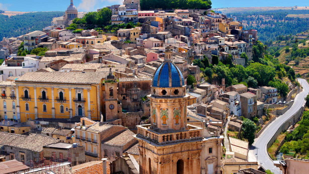 A view of Ragusa Ibla