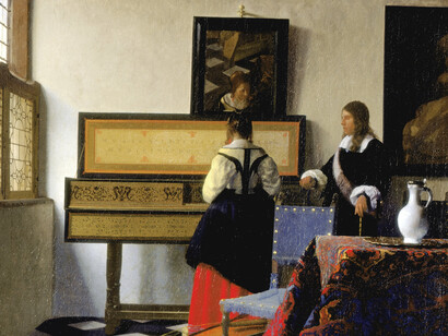 Vermeer *The Music Lesson* 1662-65