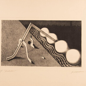 Kenji Nakahashi, Frustration, 1978. Courtesy of Blanton Museum