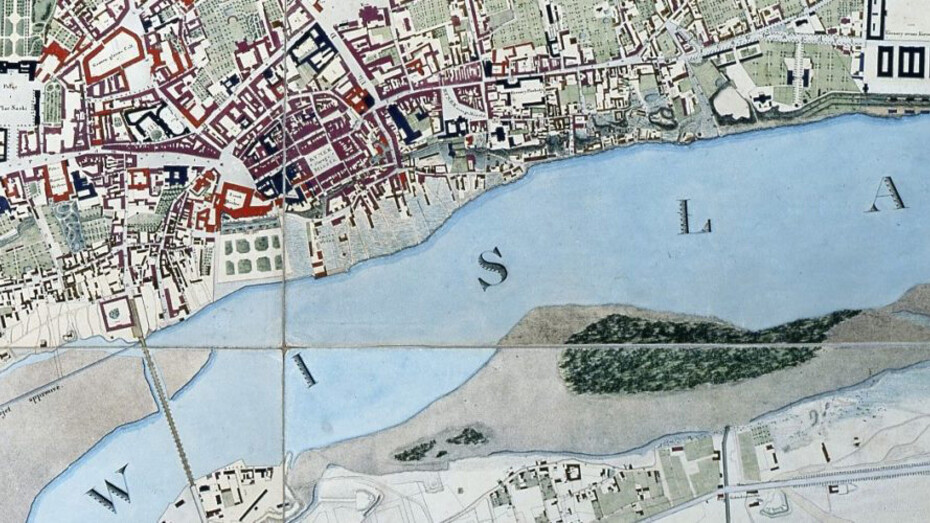 Rooms of Plans and Maps of Warsaw. Courtesy of Muzeum Warszawy