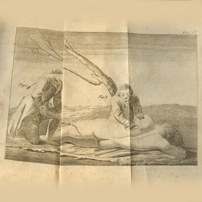 Funcionamiento de la máquna fumigatoria, Archivo Municipal de Cartagena