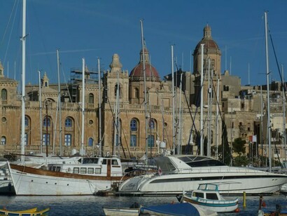 Malta. Vista de Vittoriosa desde Isla
