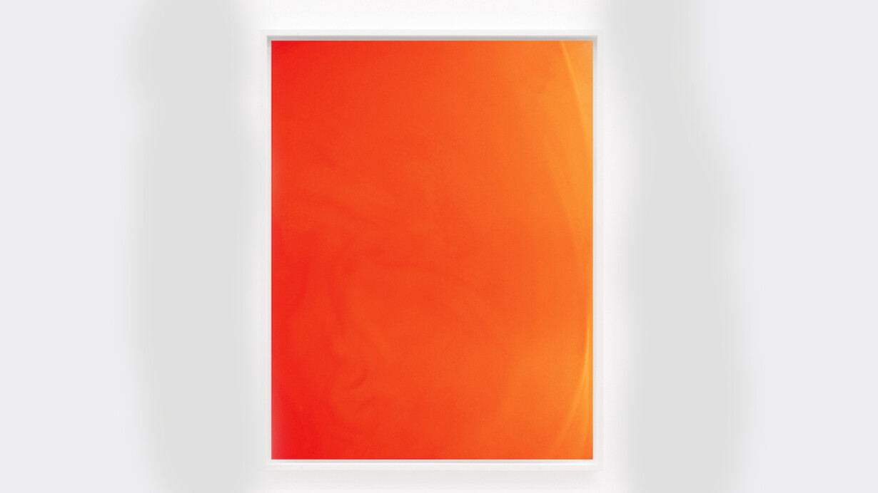 One colour. Courtesy of PPC Philipp Pflug Contemporary