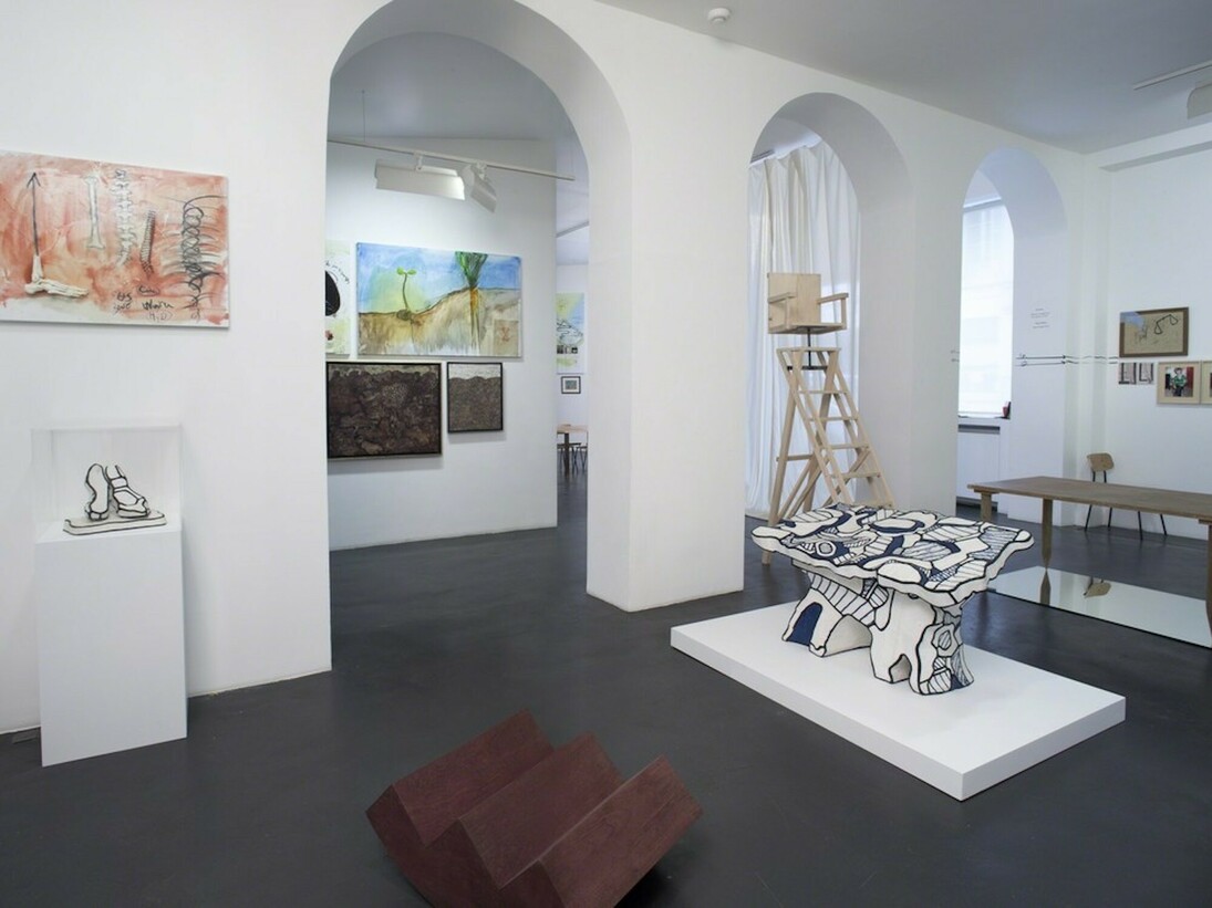Jean Dubuffet, Exhibition view. Courtesy of Galerie Nathalie Obadia