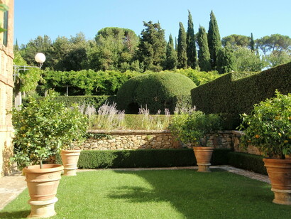 Il giardino interno 