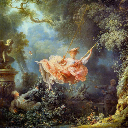 «The swing» (1767), Jean-Honoré Fragonard