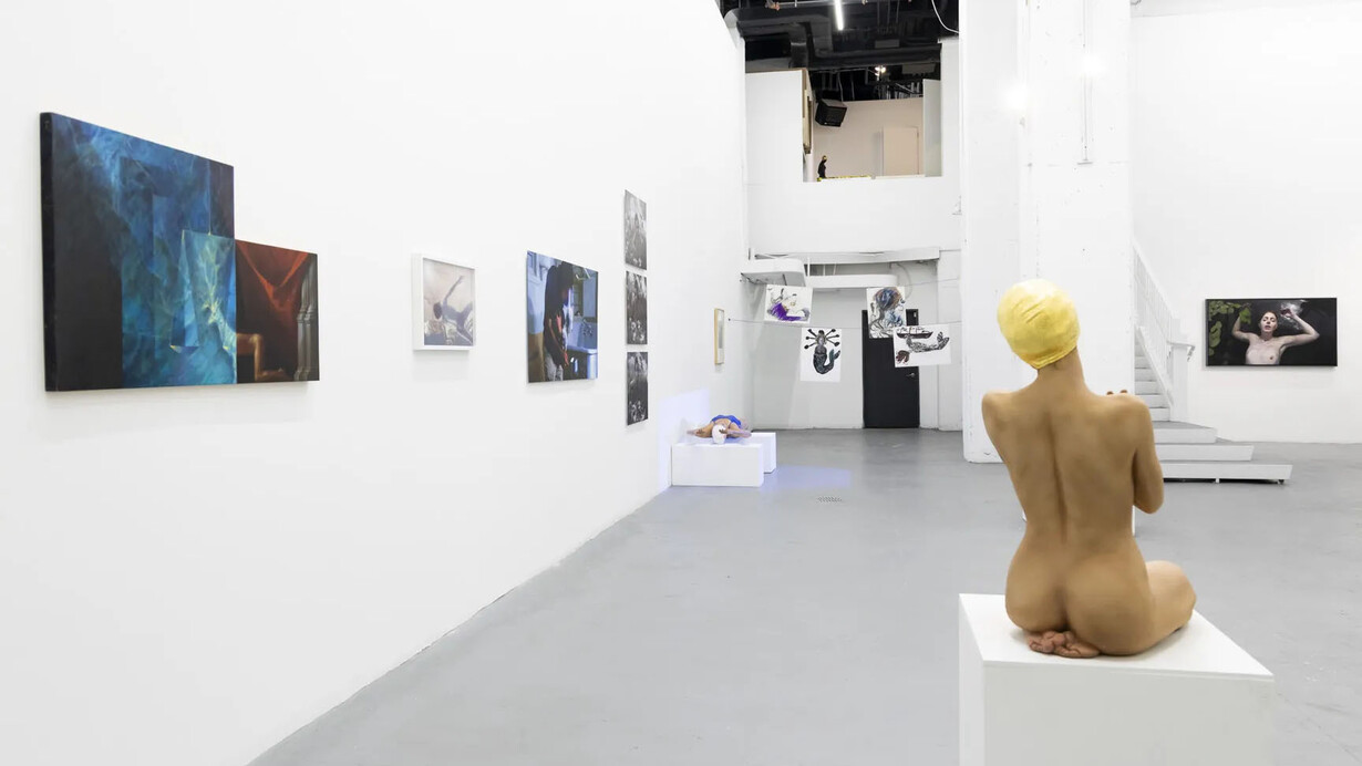 Various artists, Public pool, exhibition view. Courtesy of Ethan Cohen Gallery